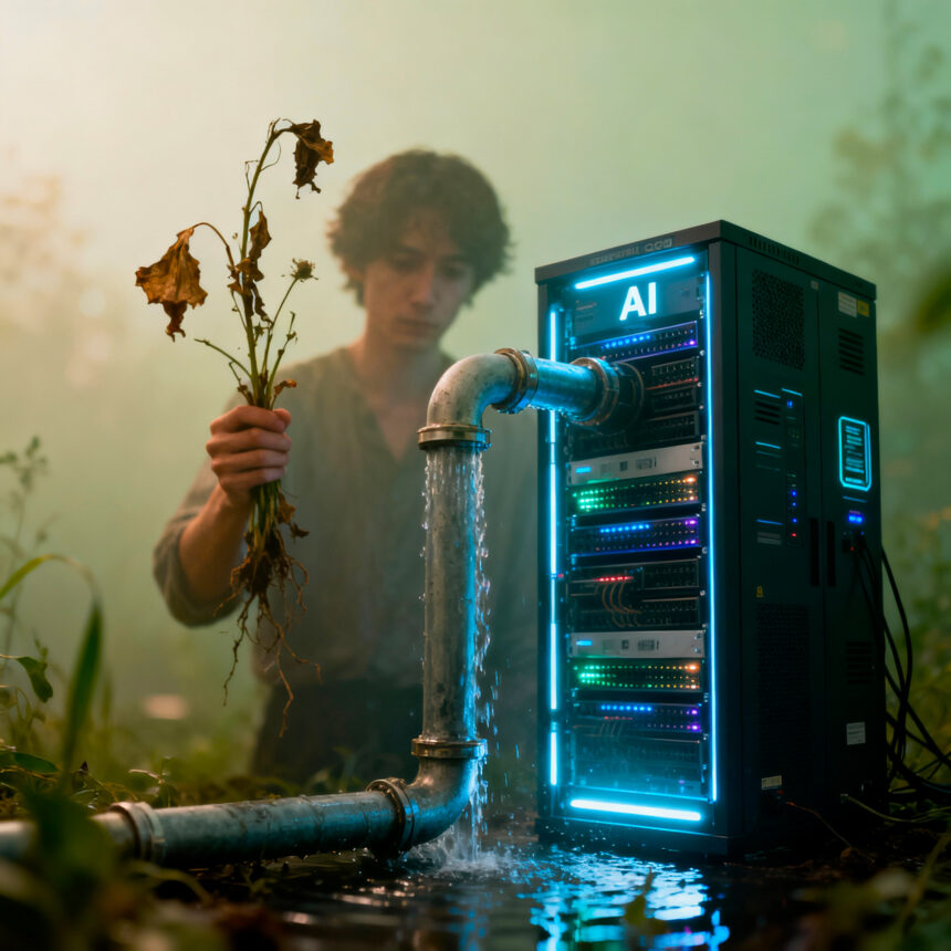 Le mirage du Cloud : Pourquoi vos données ont soif et assèchent les nappes phréatiques.